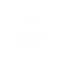 Logo Ramsay Santé - blanc